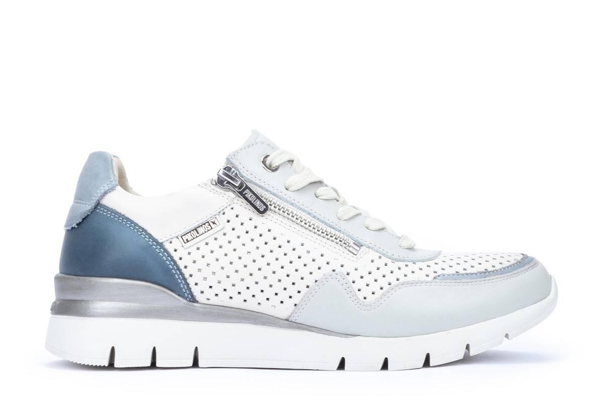 Image of Cantabria - Leder Sneaker Damen Weiss 36