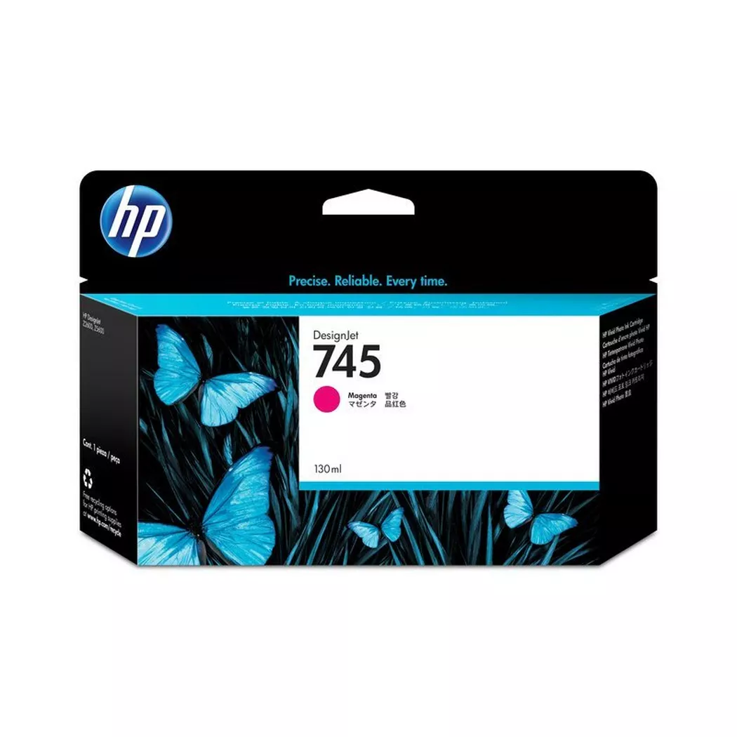 Hewlett-Packard – HP Tintenpatrone 745 magenta F9J95A DesignJet Z5600 130ml, One Size