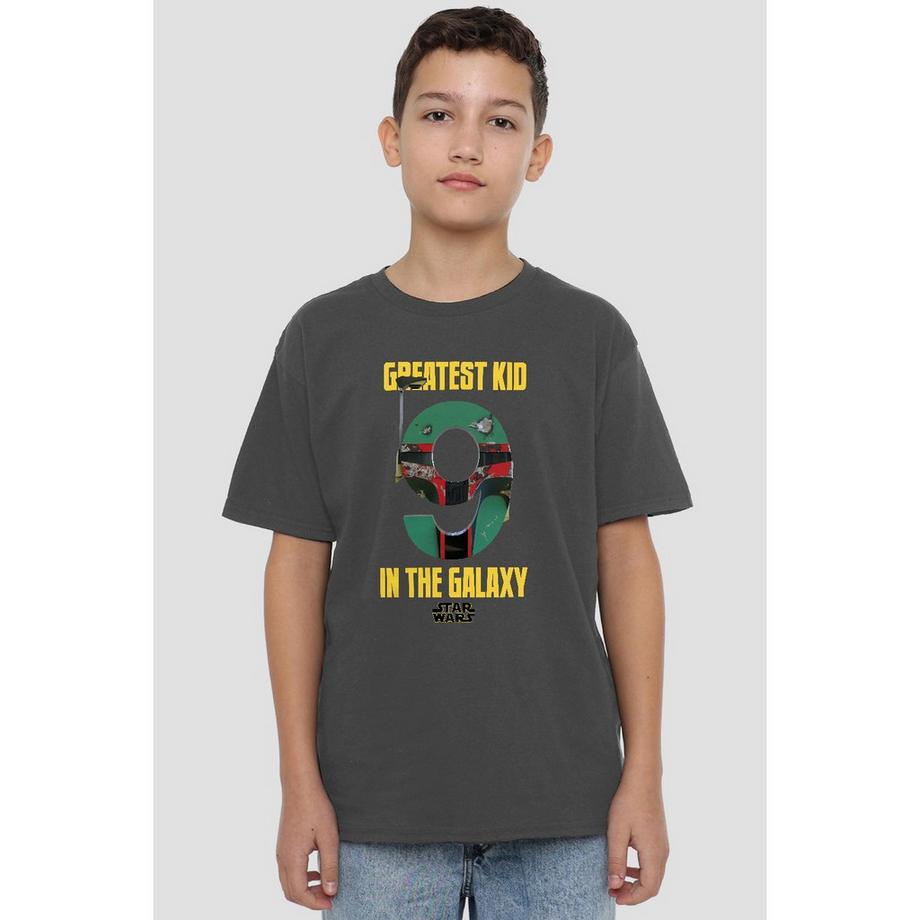 STAR WARS  Tshirt motif Boba Fett Enfant 