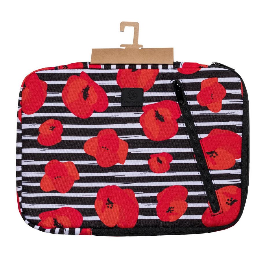 Exacompta  Laptoptasche Sleeve 13-14' Mohnblume 
