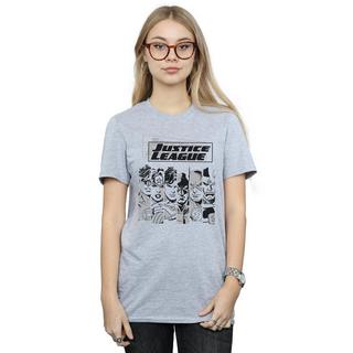 DC COMICS  Tshirt JUSTICE LEAGUE 