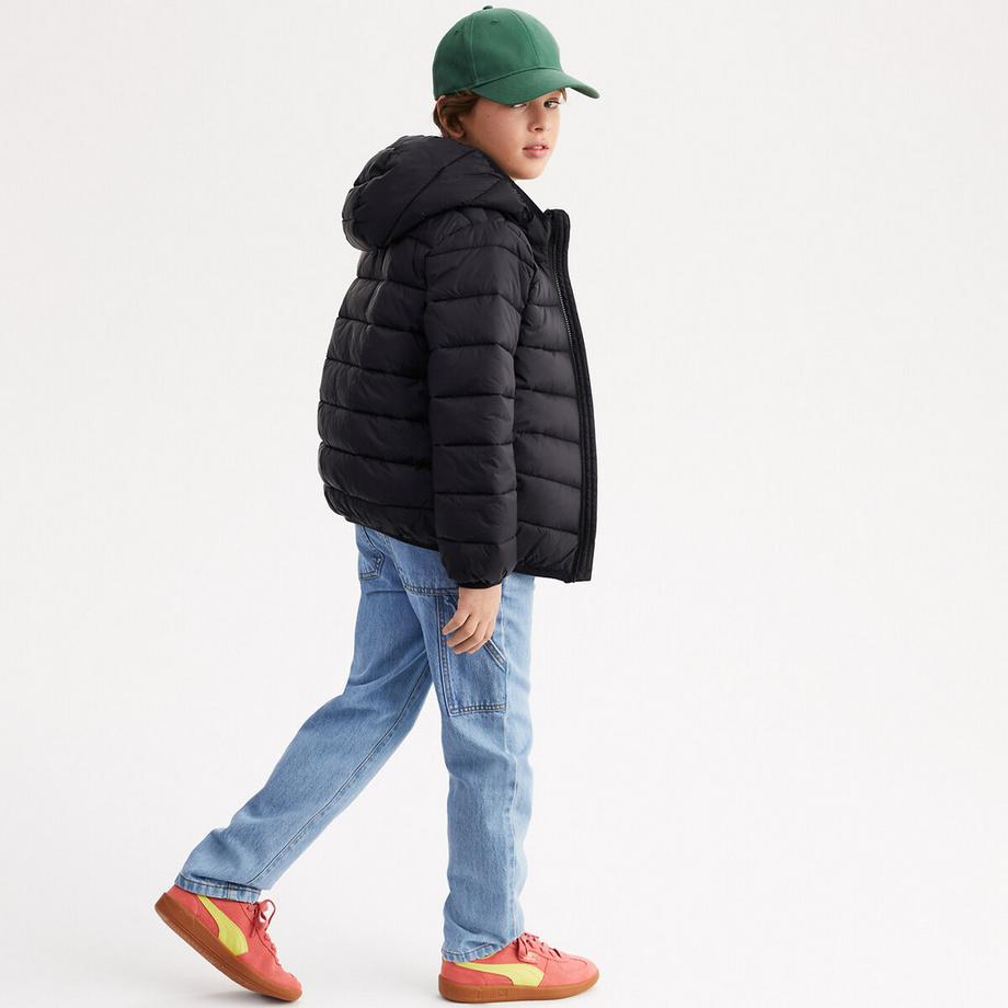 Light-Steppjacke mit Kapuze