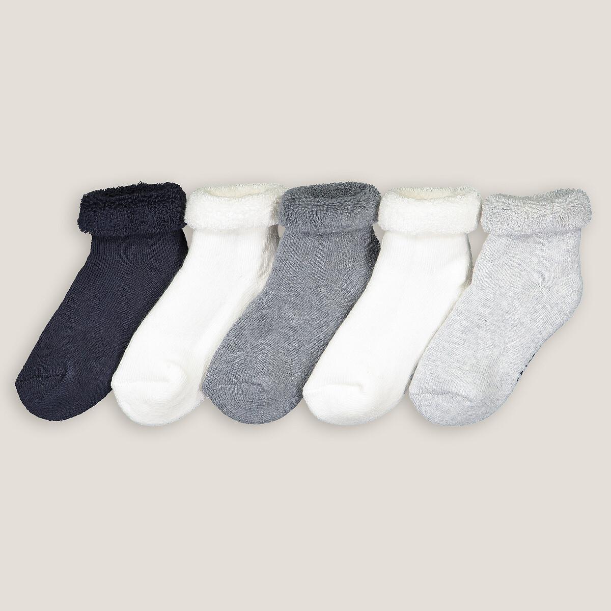 Image of 5er-pack Frottee-socken Unisex Beige 13/14