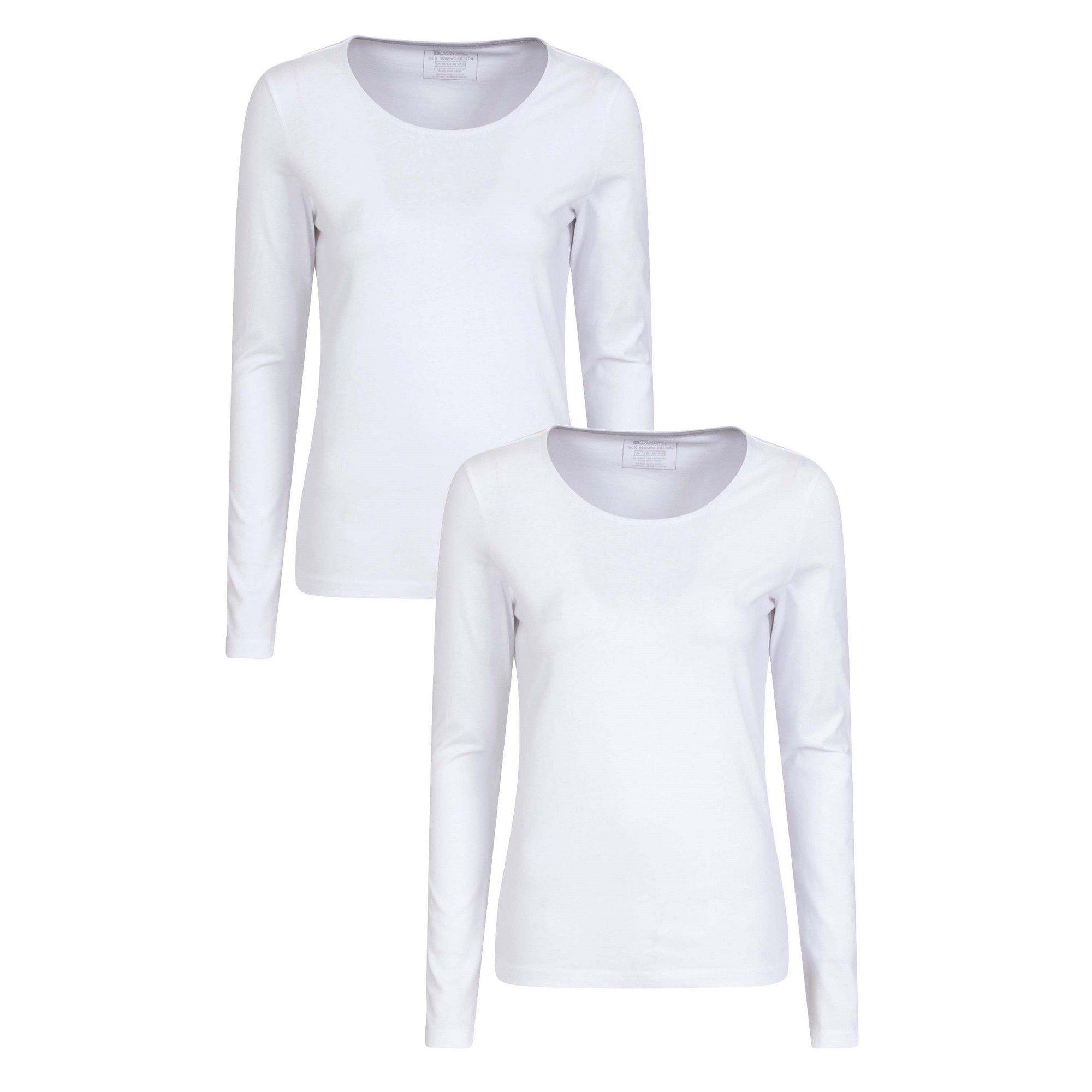 Image of Eden Tshirt (2erpack) Damen Weiss 52