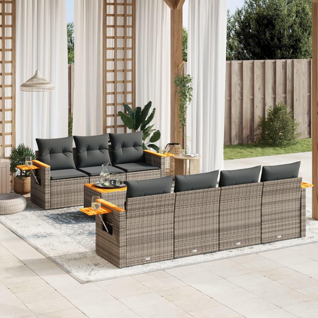 VidaXL Garten sofagarnitur poly-rattan  