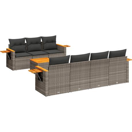 VidaXL Garten sofagarnitur poly-rattan  