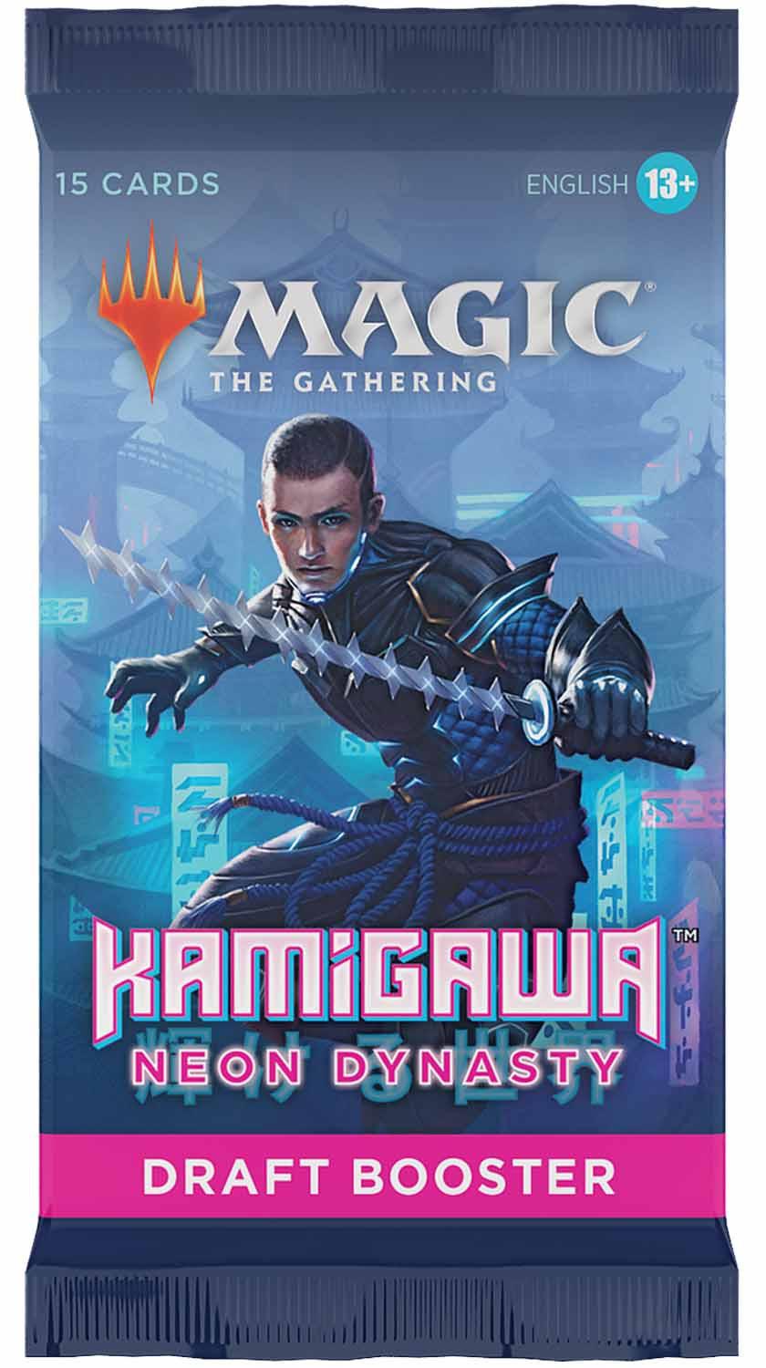 Wizards of the Coast  Kamigawa Neon Dynasty Draft Booster Box - Magic the Gathering - EN 