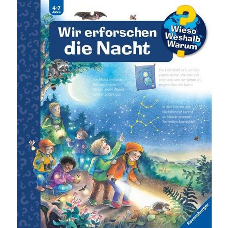 Wieso? Weshalb? Warum? Wir erforschen die Nacht (Nr.48) Gernhäuser, Susanne; Szesny, Susanne (Illustrationen) Copertina rigida 