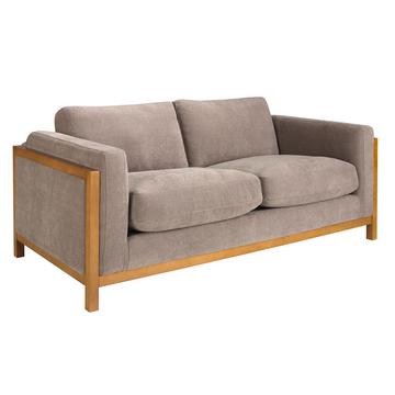 2-Sitzer-Sofa ausem Stoff