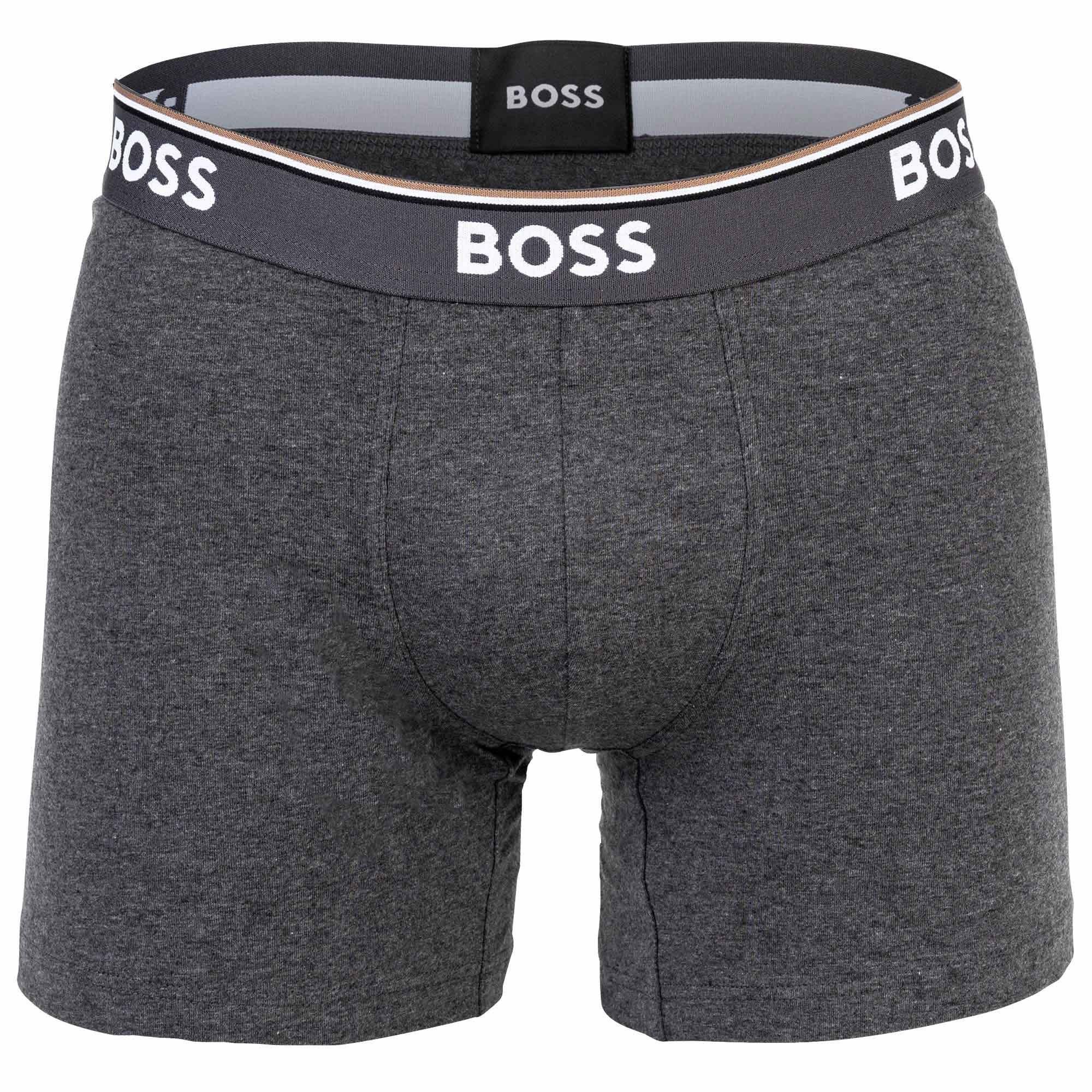 BOSS BoxerBr 3P Power Boxer  Paquet de 3 Stretch-BoxerBr 3P Power 