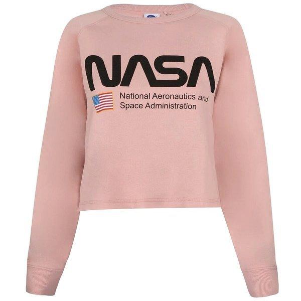 Image of National Aeronautics Kurzes Sweatshirt Damen Altrosa S