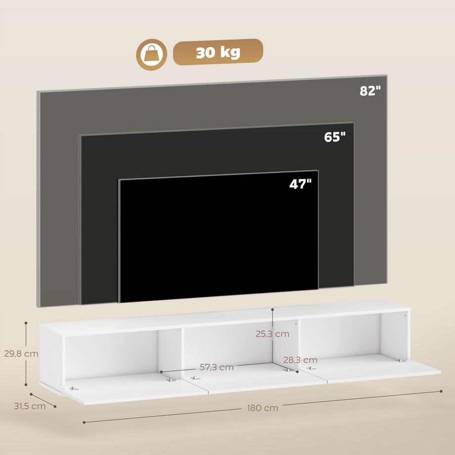 HOMCOM TV Schrank  
