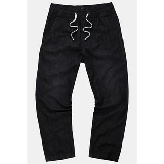 JP1880  Pantaloni dal taglio ampio a quattro tasche con effetto jeans 