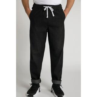 JP1880  Pantaloni dal taglio ampio a quattro tasche con effetto jeans 