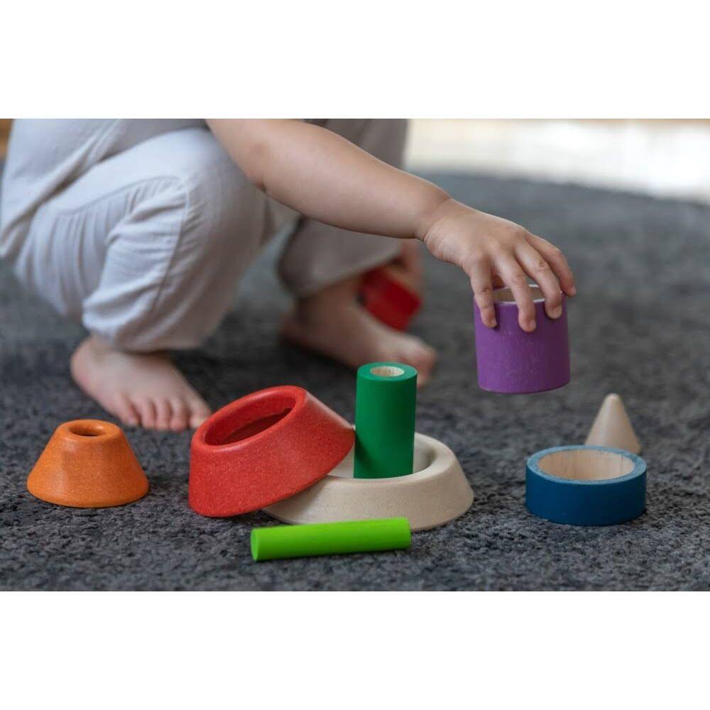 Plantoys  PlanToys Jouets en bois Tri de cônes - Unité Plus 