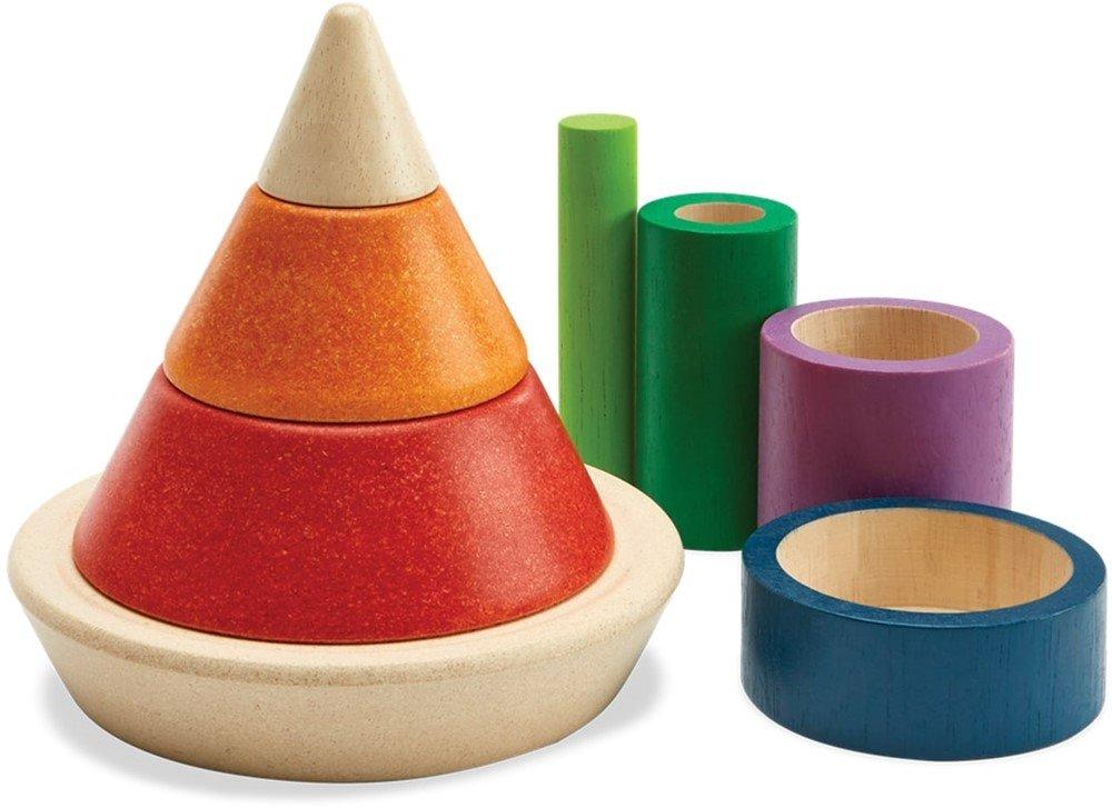 Image of PlanToys Holzspielzeug Kegel-Sortier-Einheit Plus