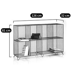 La Redoute Intérieurs Standregal AREGLO mit 8 Fächern  