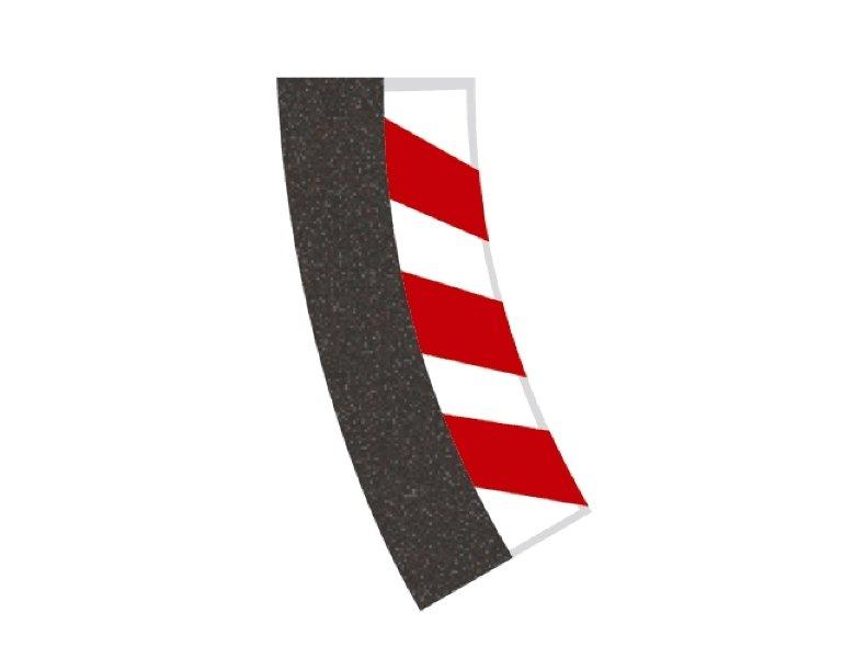 Image of Digital 124 Innenrandstreifen Kurve 2/30°