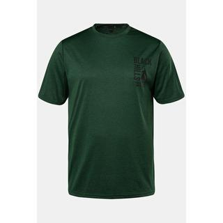 JP1880  Maglia per l'outdoor con stampa sul petto, QuickDry e mezze maniche 