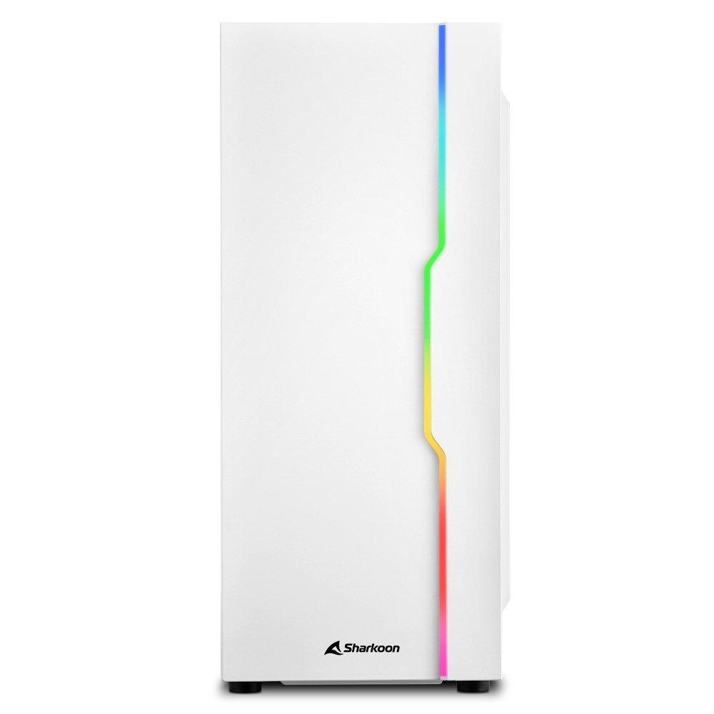 Sharkoon  RGB Slider Midi Tower Bianco 