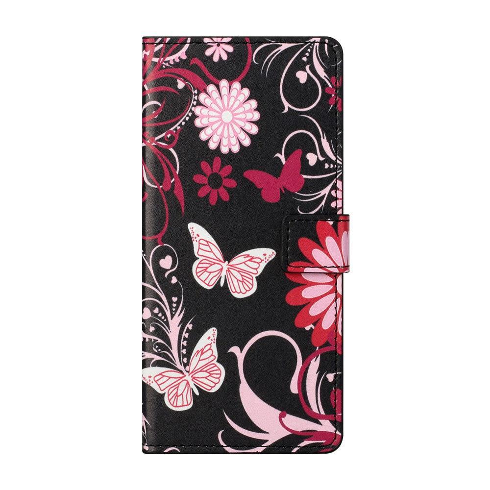 Cover-Discount  Galaxy S21+ - Cuir coque Papillons violets 