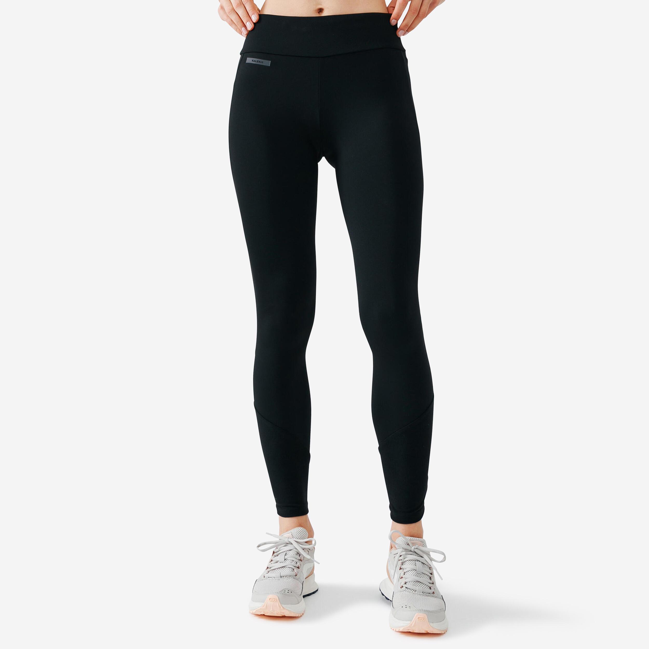 Image of Leggings - Run Warm Unisex Schwarz Leicht L