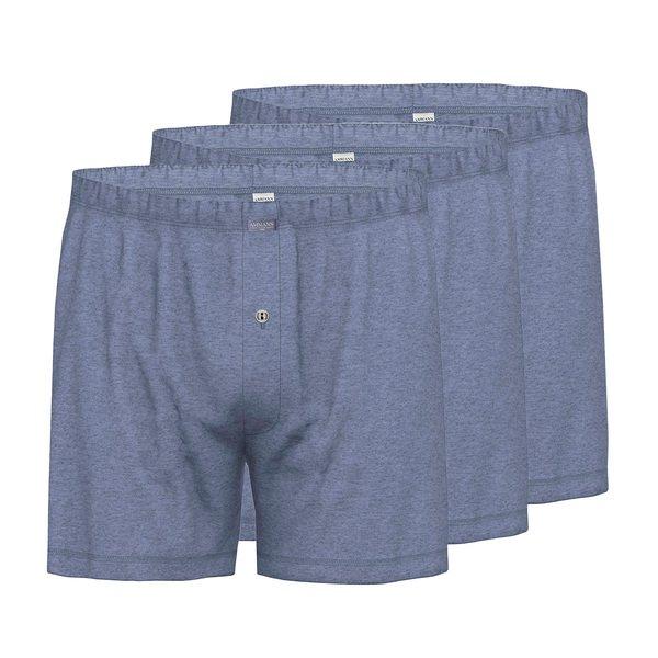 Image of 3er Pack Denim - Boxershort Herren Blau XL
