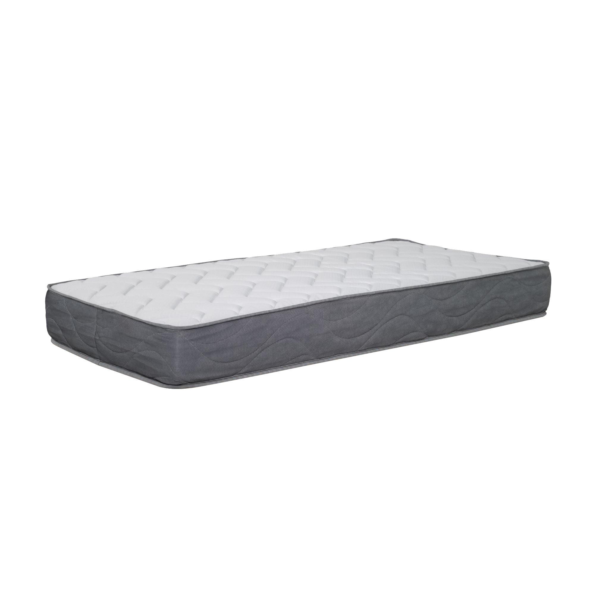 AB Matelas Materasso di lusso | 90x190 cm con 1 cuscino viscoelastico 60x60cm | 35 kg/m³ schiuma | 24 cm  