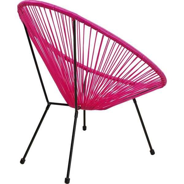 KARE Design Poltrona Acapulco rosa  