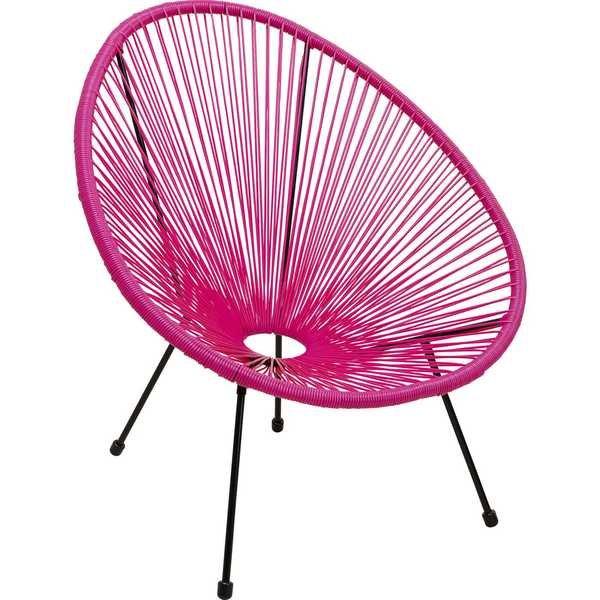 KARE Design Poltrona Acapulco rosa  