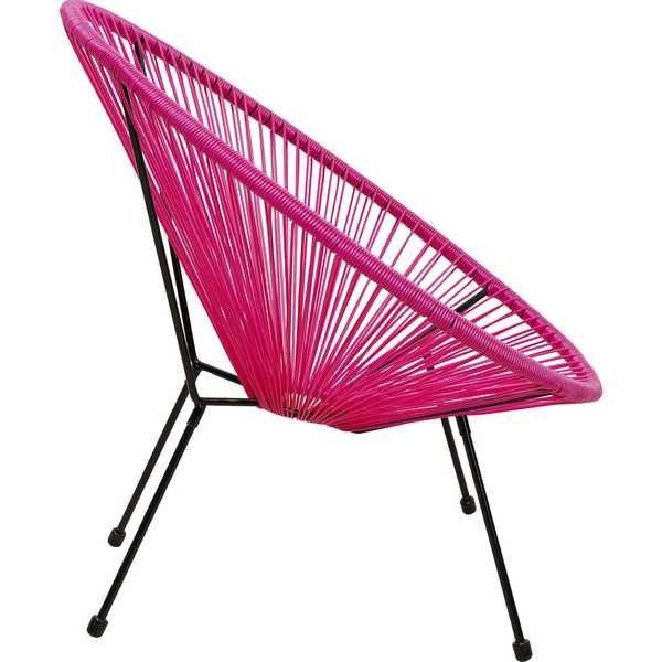 KARE Design Poltrona Acapulco rosa  