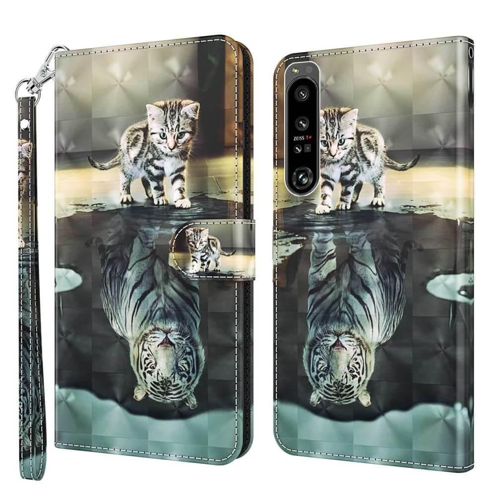 Cover-Discount  Sony Xperia 1 Iv - Custodia In Pelle 