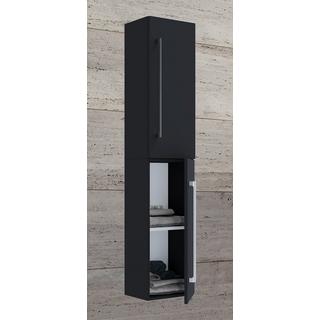 VCM Holz Badezimmerschrank | Badmöbel | Wandschrank | Badregal | Badschrank | Hochschrank | Maße ca. H. 150 x B. 33 x T. 22 cm - Badinos 2  