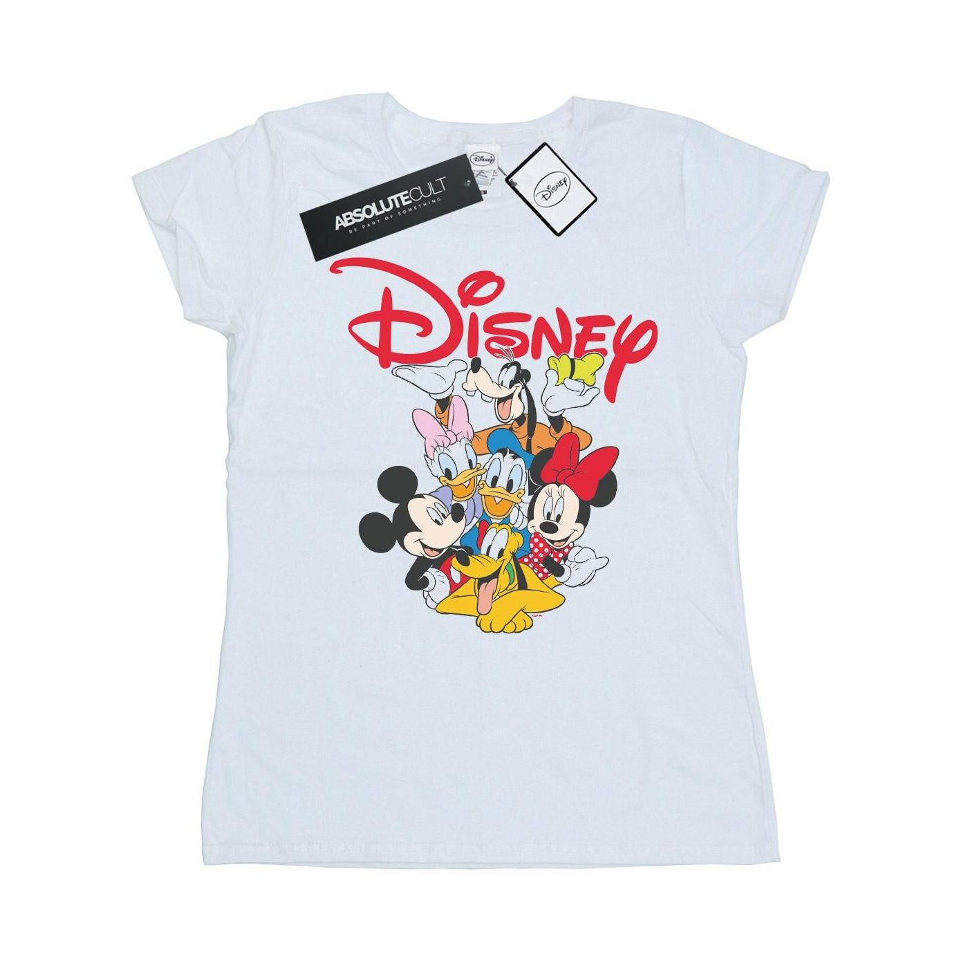 Image of Mickey Mouse Crew Tshirt Damen Weiss M