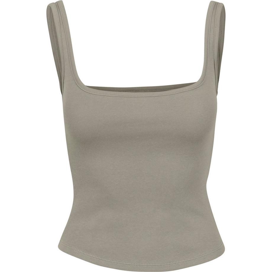 URBAN CLASSICS Wide Strap Crop Top  