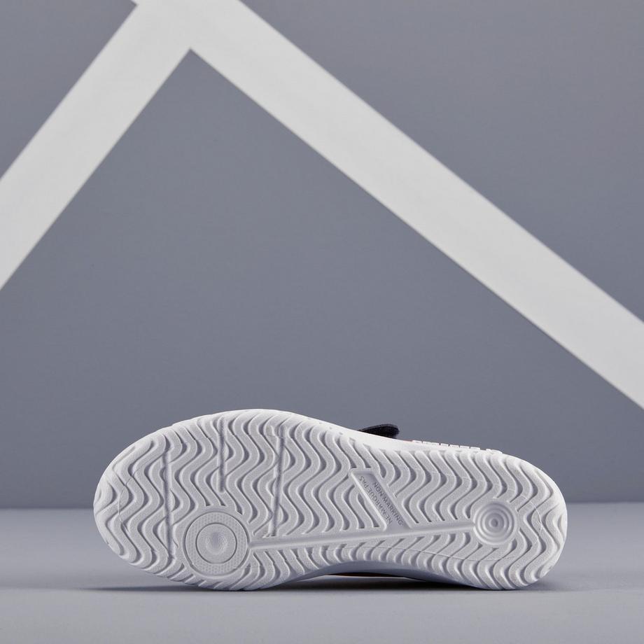 DECATHLON TS130 Chaussures de Tennis Enfant Rose Blanc  