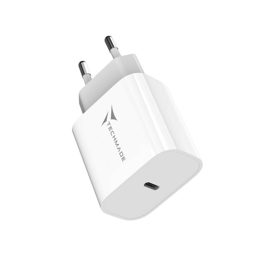 Techmade  Chargeur  20W avec un Pt de Stie USBC 