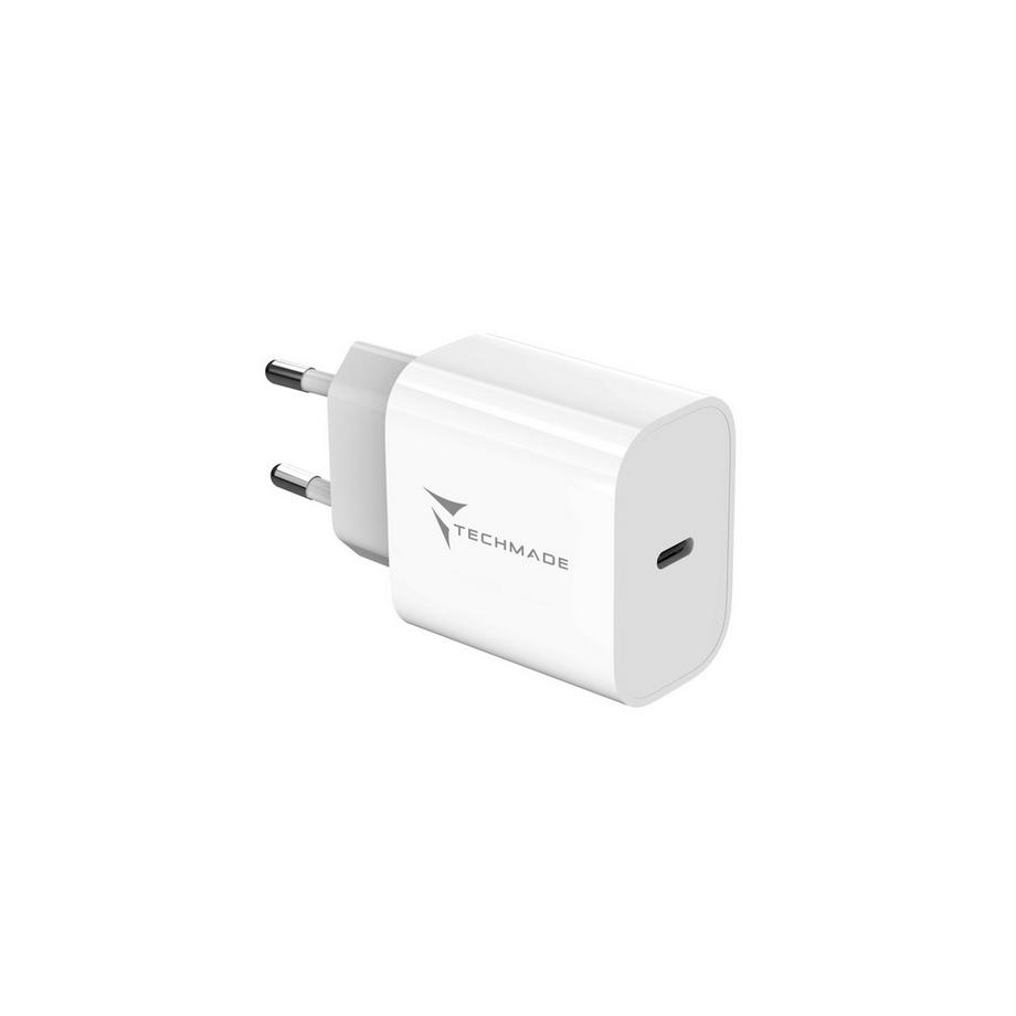 Techmade  Chargeur  20W avec un Pt de Stie USBC 