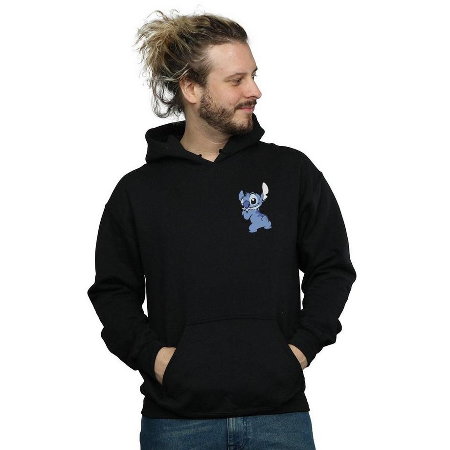 Disney Stitch Bedruckter Kapuzenpullover  