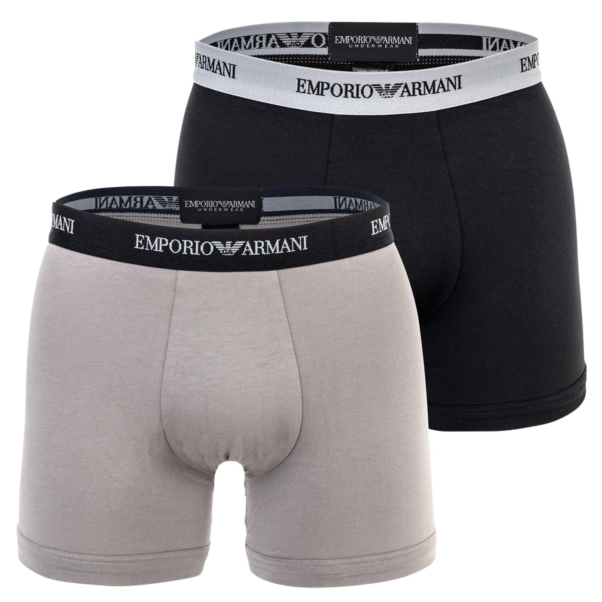 Image of Boxershort 2er Pack Figurbetont Herren Schwarz XL