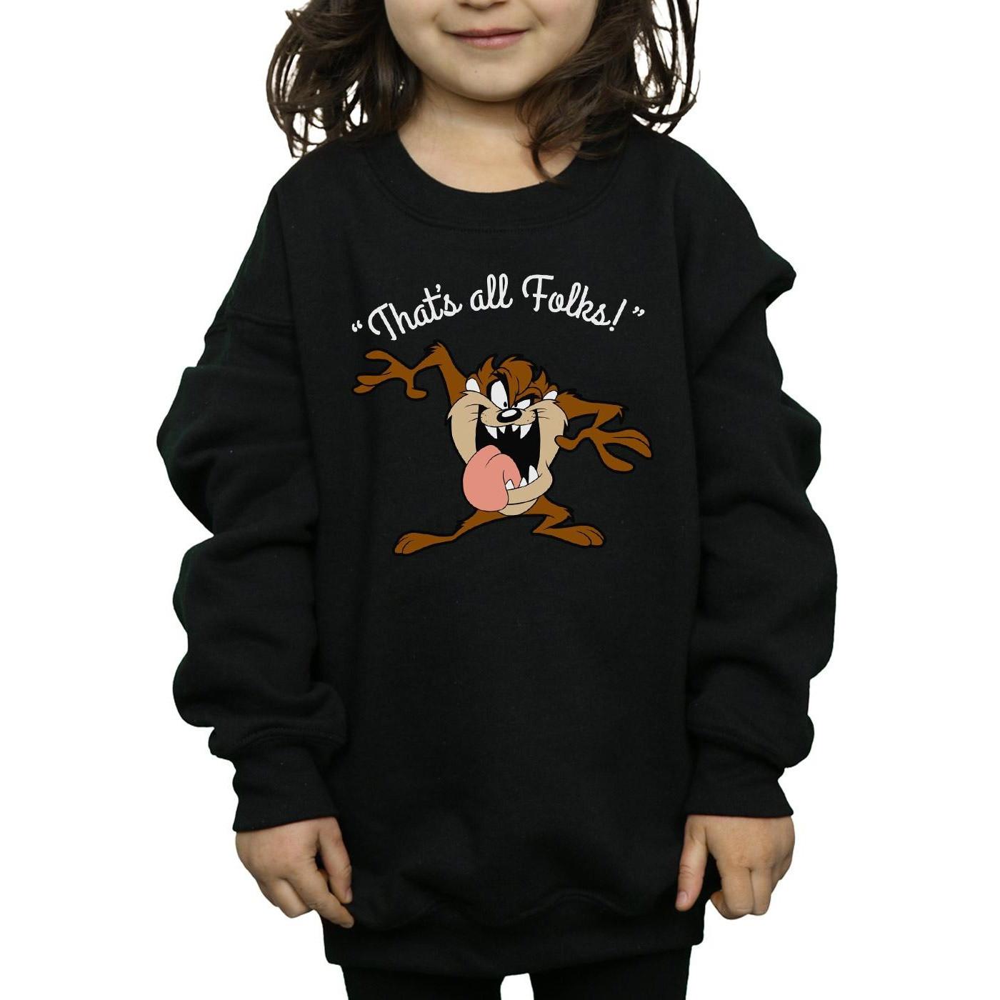 LOONEY TUNES  That's All Folks Sweatshirt 