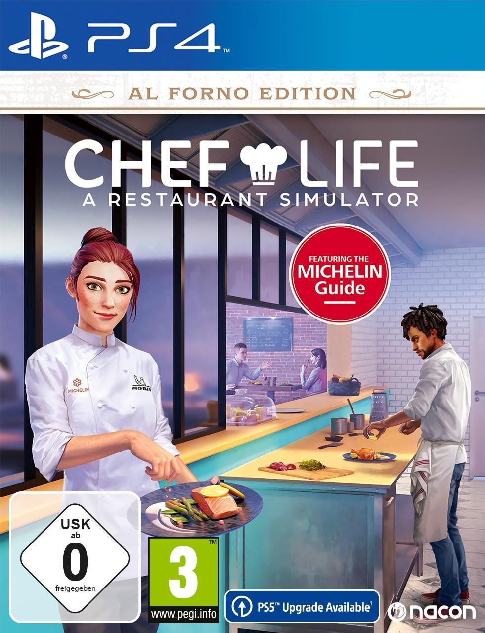 nacon  Chef Life: A Restaurant Simulator - Al Forno Edition (Free Upgrade to PS5) 