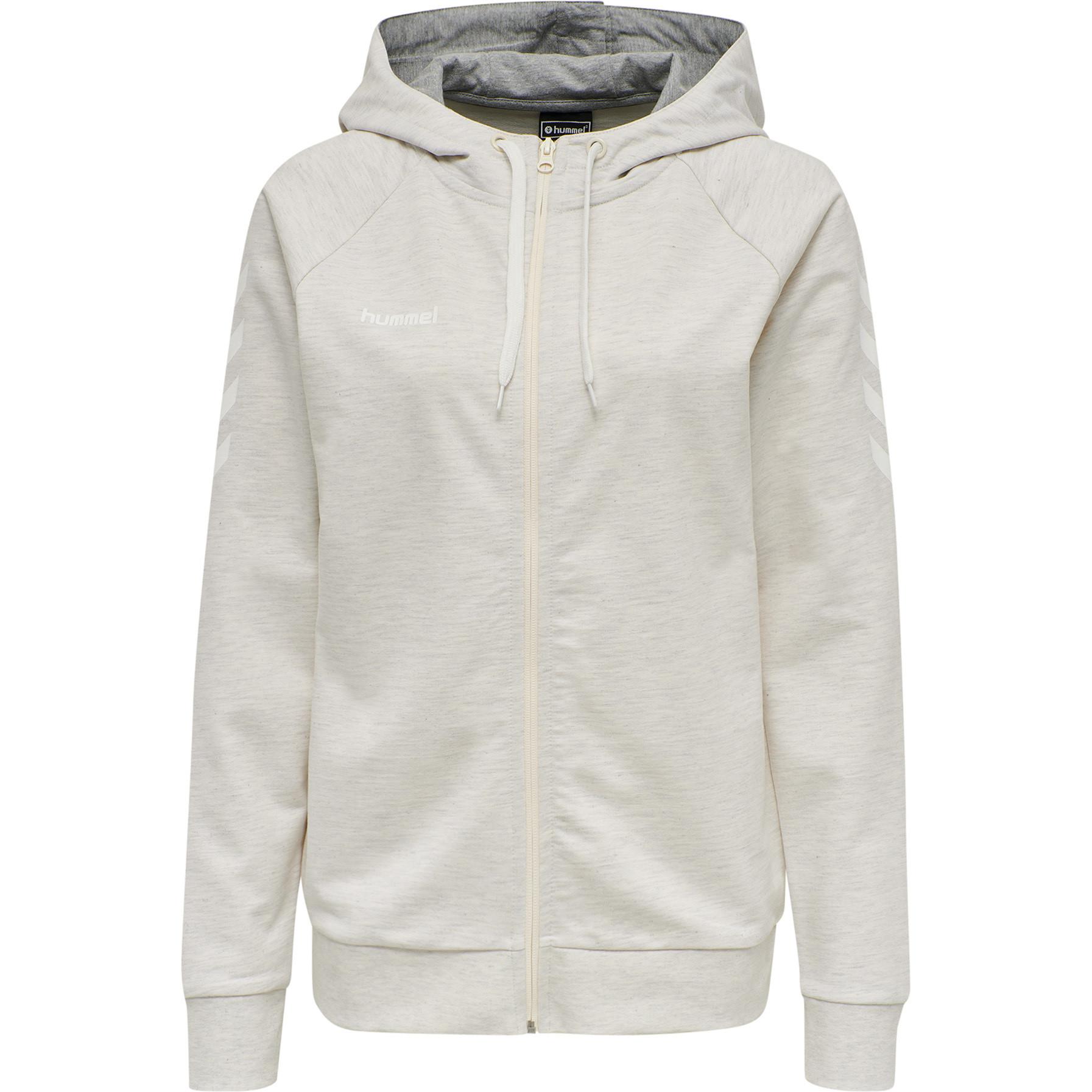 Hummel  damen-kapuzenjacke hmlgo zip 