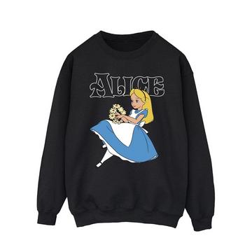 Alice In Wonderland Flowers Sweatshirt