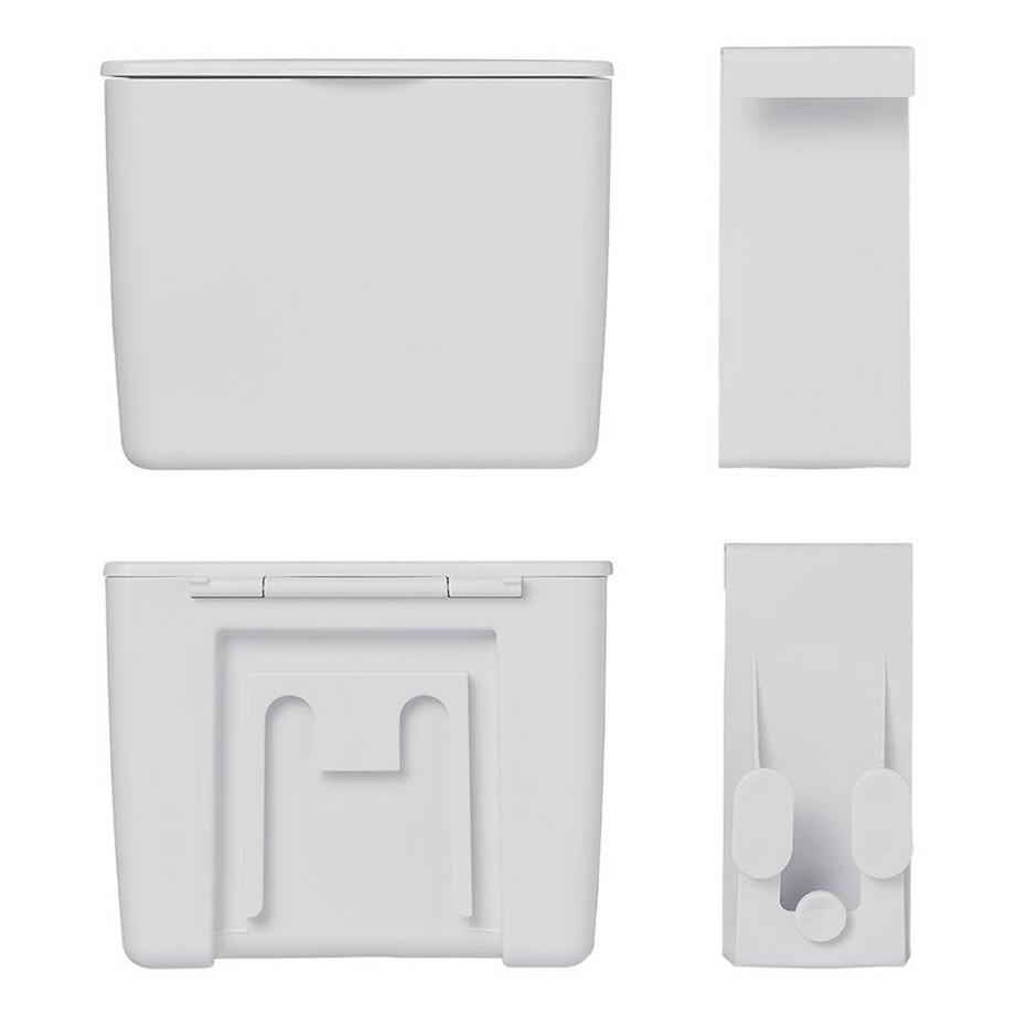 Pricenet Poubelle XS avec couvercle pour caravane/camping-car  