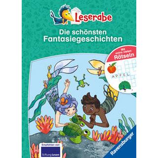 Die schönsten Fantasiegeschichten mit extra vielen Rätseln - Leserabe ab 1. Klasse - Erstlesebuch für Kinder ab 6 Jahren Reider, Katja; Brenner, Lisa (Illustrationen); Smietanka-Combik, Elzbieta (Illustrationen) Gebundene Ausgabe 