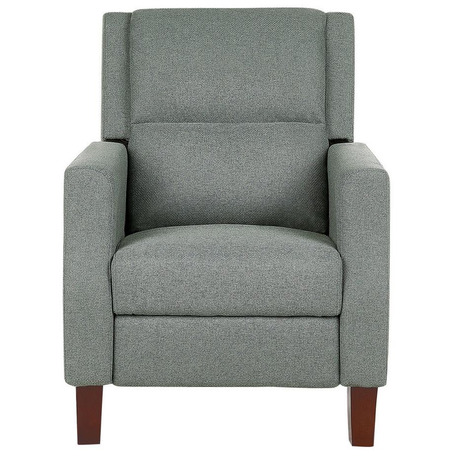 Beliani Fauteuil inclinable en Tissu Traditionnel EGERSUND  
