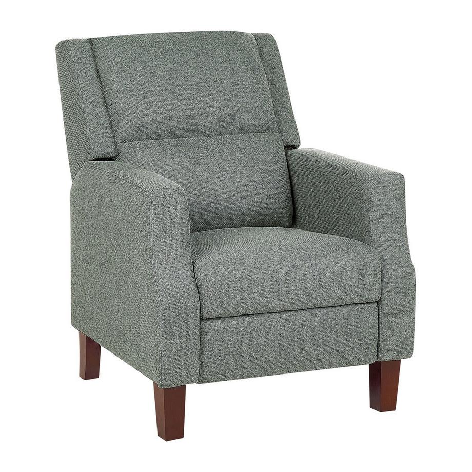 Beliani Fauteuil inclinable en Tissu Traditionnel EGERSUND  