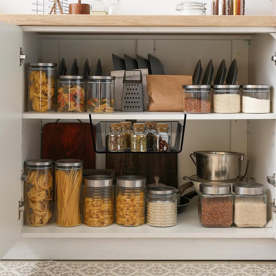 B2X Panier suspendu sous l'étagère en lot de 2  