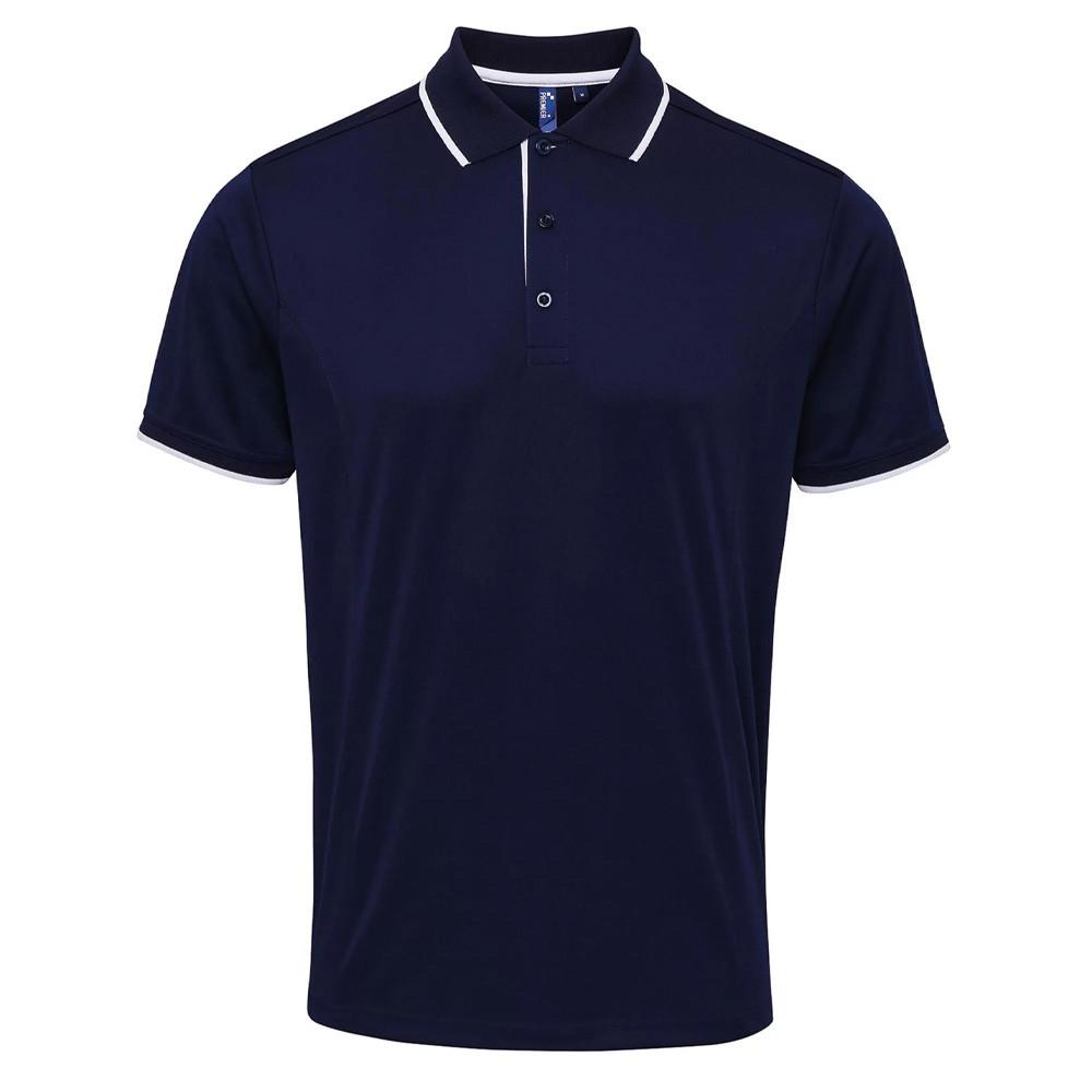 Image of Coolchecker Poloshirt Herren Marine L